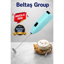 Beltaş Group Pilli Kahve Süt Köpürtücü Çırpıcı Mikser Yumurta Çırpıcı