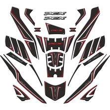 Motosev Honda Pcx 2025 Uyumlu Tank Pad Set 003