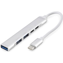 Nemere Type-C Hub 5 Port Pd 20W Beyaz HDX7896