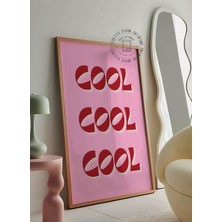 Des Vu Print Cool Yazılı Pinterest Temalı Çerçevesiz Poster