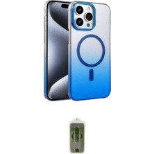 Marsilyan™- iPhone 14 Pro Max Kılıf Ahenk Doku Özel Seri - Siyah Joko Magic 5d Hayalet Cam