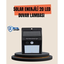 Just Cheap Store 4 Modlu Solar LED Bahçe ve Garaj Lambası