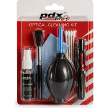 Pdx Lens Temizleme Seti | 7 Parça Kamera Lens Cleaning Kit Siyah Fujifilm Uyumlu Hassas Temizlik