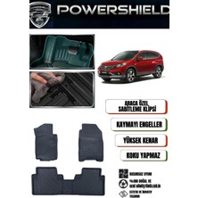POWERSHIELD Honda Cr-V 2011-2017 Uyumlu Araca Özel Premium 5D Havuzlu Oto Paspas Takımı