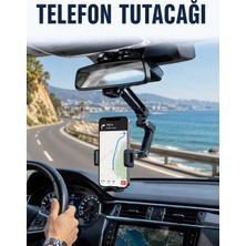 Astraltech Araç Dikiz Aynası Telefon Tutucu Navigasyon Kullanımına Uygun Telefon Standı