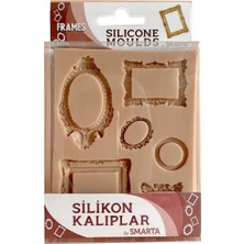 Empressco 100X130X15MM Silikon Mini Müze Çerçeveleri, Şık ve Hafif Tasarım