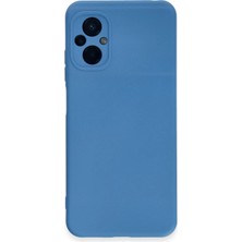 Muratech Newface Xiaomi Poco M5 Kılıf Nano Içi Kadife Silikon - Mi