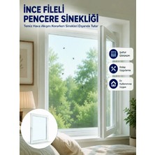Nemere Tek Kanatlı Cırt Bantlı Pencere Sinekliği