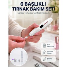Nemere Kurutma Özellikli Manikür Pedikür Cihazı Şarj Edilebilir