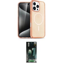 Marsilyan™- iPhone 16 Pro Max Kılıf Nova Asil Prime - Siyah 360 Mat Full Body Arka Koruyucu
