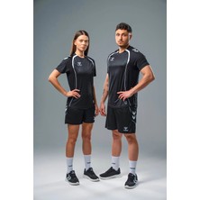 Hummel 912457 Target Antrenman Tişört Siyah-Beyaz