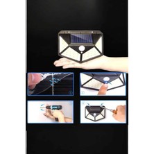 Hace Bazaar Güneş Enerjili Bahçe Aydınlatma Lambası Solar 100 LED Lamba