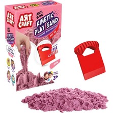 Hace Bazaar 03688 , Aksesuarlı Pembe Kinetik Oyun Kumu 500 gr