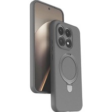 Hace Bazaar Xiaomi Mi 15T Regal Magsafe Standlı Kapak - Titan Gri