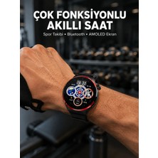 Hace Bazaar Spor ve Sağlık Takipli Akıllı Saat Kablosuz Şarj Yeni Nesil