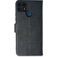Hace Bazaar Realme C25 Kılıf Trend S Plus Kapaklı Kılıf - Lacivert