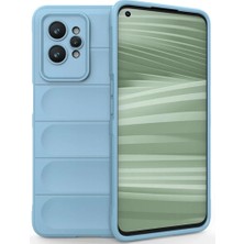 Hace Bazaar Realme Gt2 Pro 5g Kılıf Optimum Silikon - Sky Blue