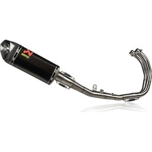 Akrapovic Akrapovıc S-Y3R3-APC Yamaha Mt-25 (16-26) - R3 (15-26) - YZF-R25 (14-24) Racıng Lıne (Carbon) Egzoz