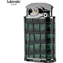 Lubinski Deri Kaplama Delicili Puro Çakmağı Green