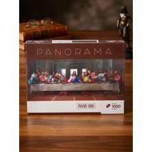 Farbu Oyuncak Sanatın Büyüsü Evinizde: Son Akşam Yemeği 1000 Parça Panorama Eğitici Öğretici  Puzzle