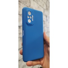 Vendas Ucuzluk Çadırı Redmi Note 10 Pro Uyumlu Lansman Silikon Kılıf - Mavi