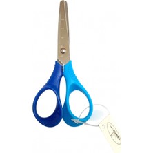 Linea LİNEA CETVELLİ  ÇİFT RENKLİ OKUL MAKASI ( Mavi-Lacivert)