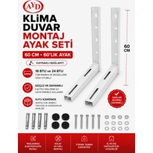 Ayd KLİMA DIŞ ÜNİTE MONTAJ KONSOLU (KLİMA AYAĞI) 60CM KAYNAKLI