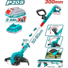 Total Akülü Tırpan Kenar Kesme Makinesi TGTLI203285