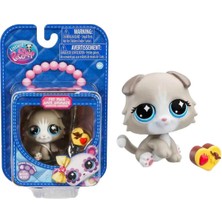 Sunman Littlest Pet Shop Minişler Tekli Paket S4 07138 229 Scottish Fold Longhair Kedi