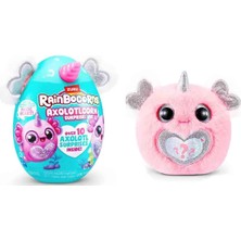 Giochi Preziosi Rainbocorns Axolotlcorn Sürpriz Peluş RAR35000 Beyaz-Gri