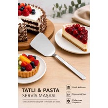Şirin Aksesuar Home Çok Amaçlı Pasta ve Tatlı Servis Maşası – Şık Sunum Spatulası