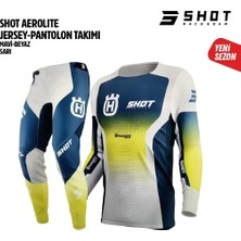 Shot Mavi Gri Jersey Pantolon Takımı