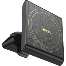 Hoco H46 Klima Havalandırma Bölmesi Magsafe Manyetik Araç Içi Telefon Tutucu-(5 - TOPRAK9409-1