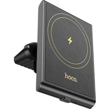 Hoco HW19 Klima Havalandırma Bölmesi Wireless Kablosuz Hızlı Şarj Araç Telefon - TOPRAK5757-8