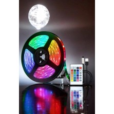 Smart Şerit LED Tv Arkası Renkli Kumandalı 10 Metre - TOPRAK8566-5098