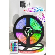 LED Işık 5 Metre Şerit LED Rgb Işıklı - TOPRAK7615-6535