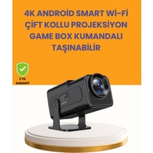 HCS350PRO 1080P Full Hd Taşınabilir Android Projektör - TOPRAK4298-2108