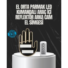 Uzaktan Kumandalı LED El Park Uyarı Cihazı 2025 Model A Kalite - TOPRAK6761-6842