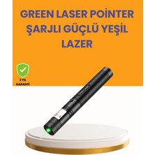 5000MW Yeşil Lazer Pointer Profesyonel Uzun Menzilli - TOPRAK4550-5265