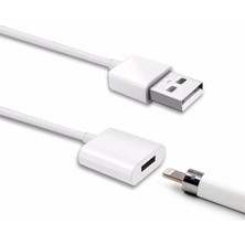 Ally Apple Pencil/kalem Için USB Şarj Kablosu 1 METRE-(5775) - TOPRAK7416-8755