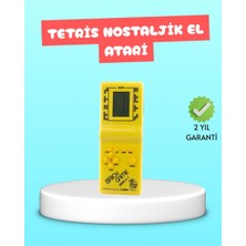 Taşınabilir El Aterisi Gameboy – Klasik Tetris Oyunu Pil ile Çalışan Mini El  - TOPRAK1932-2