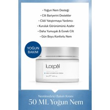 lucepel | Yoğun Nemlendirici Yüz Kremi Hyaluronik Asit & Niacinamide & Panthenol