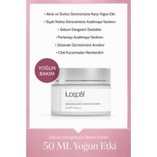 Lucepel Yağlı ve Akneye Eğilimli Ciltler Için Sebum Dengeleyici | Zinc Pca ve Salicylic Acid | Nemlendirici Krem 50 ml