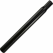 Heugers 27.2 mm Çelik Bisiklet Sele Borusu - Siyah | 40 cm Uzunluk