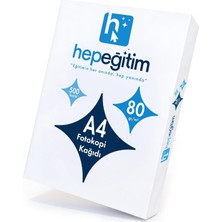 A4 Fotokopi Kağıdı 80 G/m² 500 Yaprak 1. Hamur 1 Paket