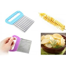 Larimar Chips Chopper Şekilli Sebze ve Meyve Dilimleyici (5177)