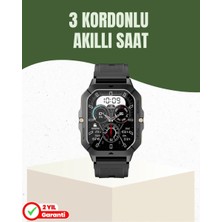Kanonik Education Şık ve Hafif Akıllı Saat Spor ve Günlük Kullanım