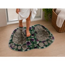 Halime Sultan Sihirli Su Geçirmez Banyo Paspası Bathroom