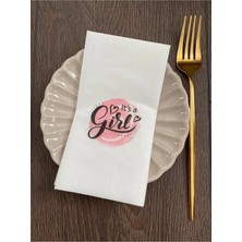 Its A Girl Baskılı Peçete 16'lı