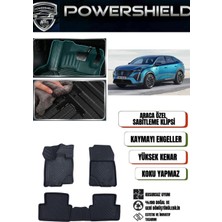 POWERSHIELD  Peugeot 3008 2024 ve Sonrası Uyumlu 5D Havuzlu Oto Paspas Takımı | Hybrid